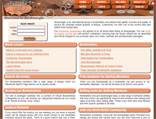 Tablet Screenshot of bookzangle.com